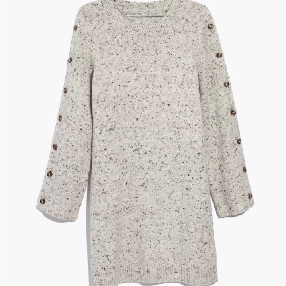 Madewell Donegal Longsleeve Sweater Dress - Picture 5 of 8